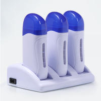 YIKOOLIN Calentador De Cera Portátil Para Mujeres Eliminación Del Vello Con 3 Tipos Máquina De Cera Para El Hogar Y El Salon Con Cartridge - details 0