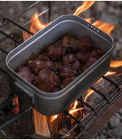 Caja De Almuerzo Calentada Portátil Campingmoon De Aluminio Duro Para Camping Y Picnics Cocina Al Aire Libre - details 8