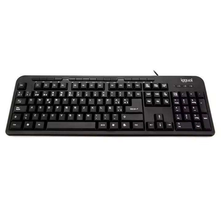 Iggual teclado multimedia ck-basic-120t negro - 1