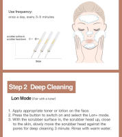 Ultrasonido Limpiador De Piel Espátula Vibración Rostro Eliminador De Quistes Facial Levantamiento Cuidado De La Piel Metal - details 10