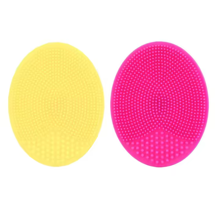 Cepillo De Limpieza Facial De Silicona Mini Exfoliador Suave Para Hondo Limpieza De Pores Herramienta De Cuidado De La Piel - 1