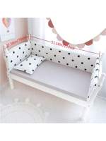 Protector De Cuna Para Bebés Recién Nacidos En Algodón Infantil Barriérabumper De Seguridad Para Cunas Y Camas De Niños - details 9