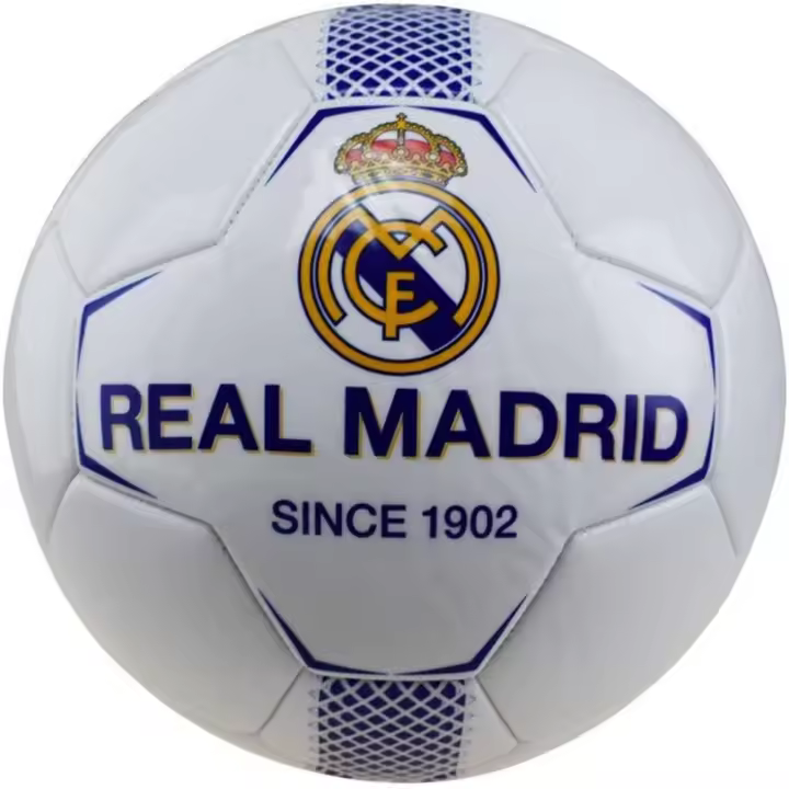 Balón Real Madrid 70542 Blanco Unisex - Diámetro 21 Cm - 1