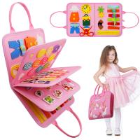Juguete Montessori De Actividades Sensoriales Para Niños Busy Board Educativo Preescolar Fomenta Los Primeros Habilidades De Aprendizaje Y Motricidad Finas Edad Recomendada 3-6 Años - details 14