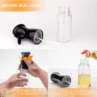 200ml 300ml Oil Spray Bottle Kitchen Cooking Olive Oil Dispenser Camping BBQ Baking Vinegar Soy Sauce Sprayer Containers - details 2