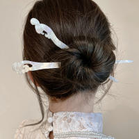Peinadores De Cabello De Acrílico Para Mujeres Y Niñas Pinzas Para Cabello Estilo Vintage Chino Accesorio De Boda - details 9