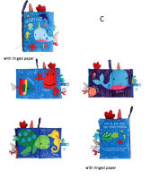 Libro De Tela Suave 3D Para Bebé Juguete Educativo Montessori Primera Edición Colorido Aprendizaje De Habilidades Básicas De La Vida Infantil - details 22