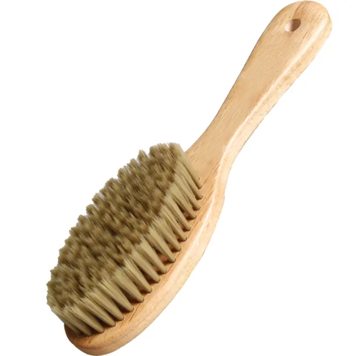 Cepillo De Limpieza Para Zapatos Y Ropa Con Cerdas De Goma Y Madera Suave Herramientas Domésticas No Dañinas Para Zapatos Y Ropa - 1