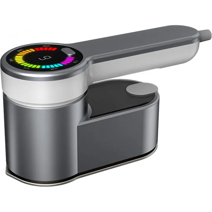 Plancha de vapor portátil, vaporizador de mano de 1200 W, miniplancha de mano con 5 modos de vapor (horizontal y vertical), plancha de vapor portátil, plancha de viaje - 1