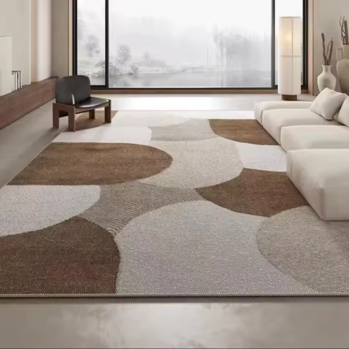 VIKAMA Alfombra De Escalera Crystal Pile De Estilo Medieval Premium No Eslipiente Para Sala De Estar Y Dormitorio Alfombra De Hotel De Poliéster 100% Resistente a La Suciedad Y Pelusa - 1