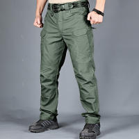 Pantalones Tácticos Para Hombre Con Múltiples Bolsillos Pantalones Militares De Trabajo Y Senderismo Casual Resistentes Al Desgaste Tallas Grandes Hasta 6XL - details 2