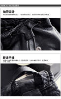 Mochila Grande Para Mujer Con Cordón De Cuero Sintético Moda Viaje Casual Bolso De Hombro Laptop Mochila Bolsa De Mano Plegable Y Expansible - details 12
