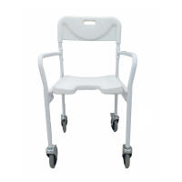 Silla de Ducha Plegable con Ruedas - EMO especialidades médico-ortopédicas - details 1