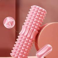 Rodillo De Yoga De Espuma Sólida Masajeador De Fascia Muscular Para Relajación Y Estiramiento Fitness Massage Stick TPE 45x13 Cm - details 6