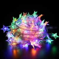 Luces De Estrella LED Para Navidad Y Bodas 1.5m/3m/6m/10m Caja De Batería Iluminación De Cortina De Aire Para El Hogar Y Fiestas - details 9