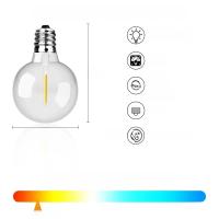 Cadena De Luces De Bola G40 LED 30M 15M Para Bodas Y Fiestas Conectables Luz De Fiestas Para Jardín Y Atrás De La Casa IP44 Impermeable - details 1