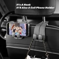 Gancho Para Asiento De Coche Doble Personalizado Gancho De Cuero Genuino Para Coche Accesorios Interiores De Vehículo Herramientas De Coche - details 2