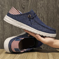 Zapatos Casuales Para Hombre Mocasines De Lona Cómodos Y Antideslizantes Zapatillas Suaves Para Caminar Ideal Para Verano - details 12