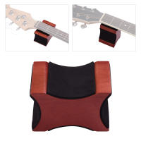 Almohadilla De Soporte Para Cuello De Guitarra R164 Hecha De Madera De Mahón Para Electrico Acústico Bass Mandolin Herramienta De Luthier De 2 Usos - details 0