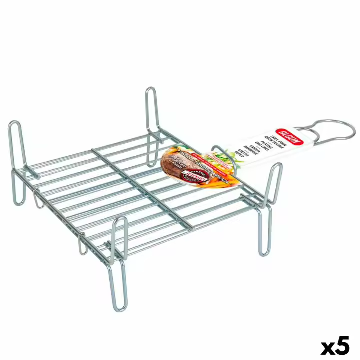 Parrilla Algon   Doble Zincado 25 x 25 cm (5 Unidades) - 1