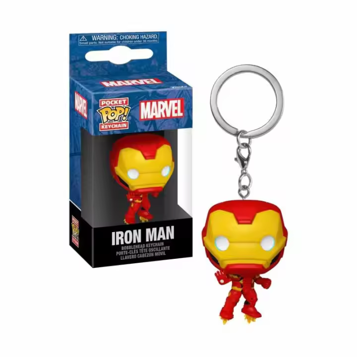 Funko Pop! Llavero Keychain Marvel Iron Man - 1