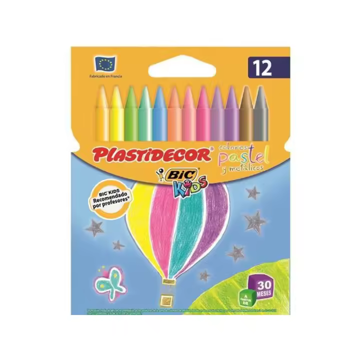 BIC - BIC EST. 12 PLASTIDECOR PASTEL 933961 933961 - 1