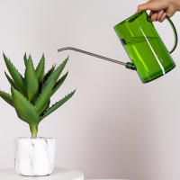 Botella De Riego De 1L Con Mango Para Plantas Herramientas De Jardinería Prácticas Accesorios Para Irrigación En Casa - details 2