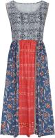 Vestido Casual Sin Mangas para Mujer – Estampado de Verano 2025, Estilo Jersey, Talla Grande, Moda Primavera-Verano Europa y EE. UU. - details 9