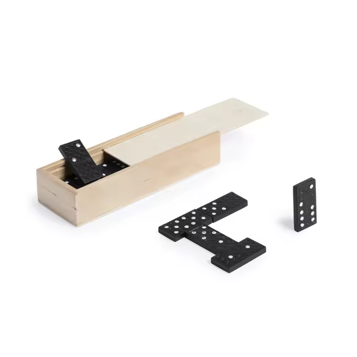 BVC PRAKON 6112.  5  piezas x DOMINO CLASICO MADERA 28 PZ. - 1