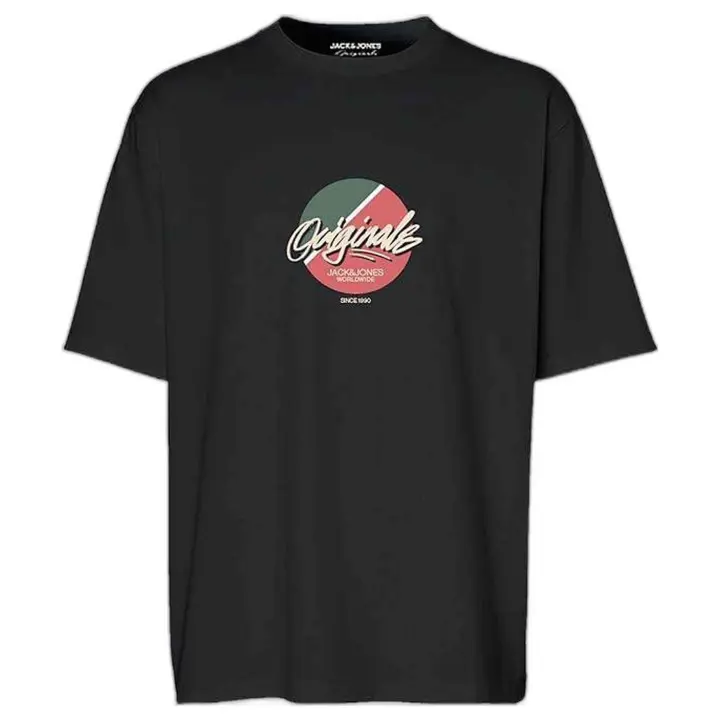 Camiseta de Manga Corta Jack&Jones  para hombre en color negro - 1