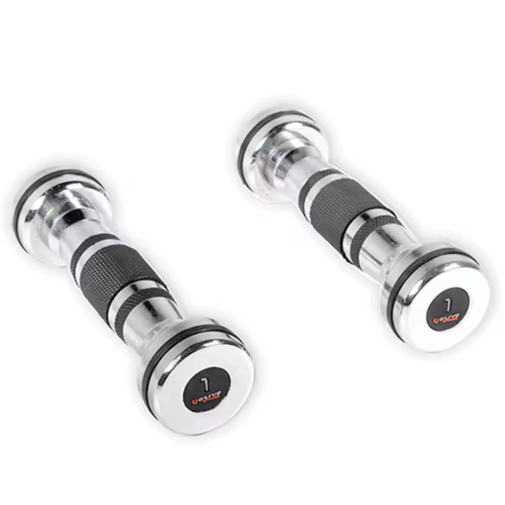 Mancuernas Cromadas O'Live Fitness, 1 Kg - 1