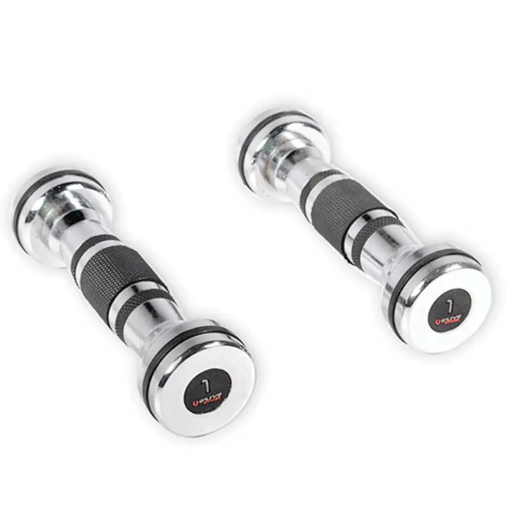 Mancuernas Cromadas O'Live Fitness, 1 Kg - 1
