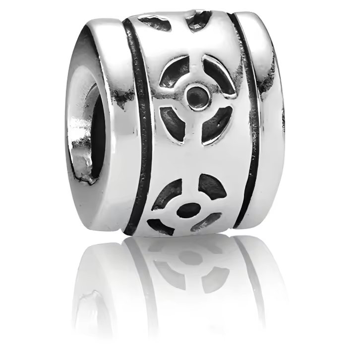 Charm Pandora Étnico de Plata de Ley 925 - 1