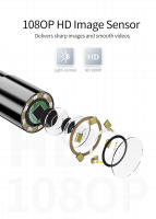 Cámara Endoscopia Portátil 4.3" IPS Inspección Industrial Doble IP67 Impermeable Cámara Serpiente Con 8 LEDs Para Coche - details 4