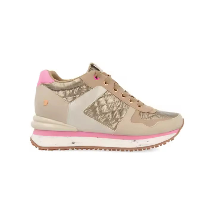 zapato casual con cuña interna y plantilla memory foam modelo stockem - 1