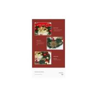 Corona de Puerta navideña, Piñones, Frutos Rojos Corona navideña, decoración de Puerta navideña, Corona navideña, Adorno navideños, decoración de Adviento y Navidad - details 2