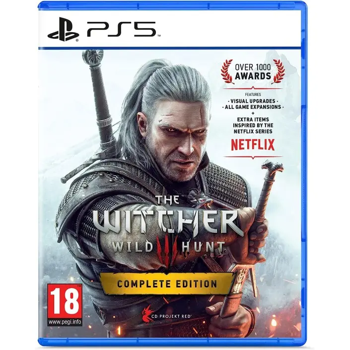 Juego The Witcher 3 Wild Hunt Complete Edition para Playstation 5 | PS5 | Importación Inglesa Nuevo - Original - Precintado PAL EU - Nuevo Original Precintado - 1