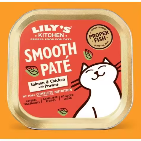 Lily's Kitchen Smooth Paté De Salmón Y Pollo Gatos 85 Gr - 1