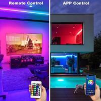 Tira De Luces LED Neón RGB DC5V Con Control Remoto De 44 Teclas Y Bluetooth Para Decoración De Hogar Y Exterior Iluminación Para TV - details 1