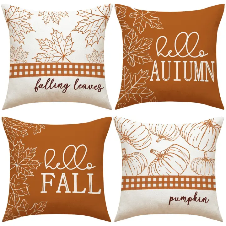 Arce Calabaza almohada cubre, imbuso Juguetes Para el hogar, dormitorio y sofá Decoración - 1