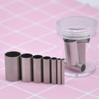 Juego de 7 botones de Maple inoxidable with FORMA DE Círculo, Moldes de Cerámica para hornear, herrerías de perforación para Arcilla, Cerámica y artesanía. - details 2