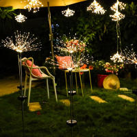 Lámpara Solar De Jardín IP65 LED Decorativa Para Exterior Luz De Fuego De Noche Impermeable Con Batería De Litio Para Paisaje - details 6