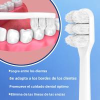 Cabezales De Cepillo De Dientes Suaves Ultra Para Philips Sonicare Para Dientes Y Gums Sensibles Con Cerdas De Nano Tamaño Compatible Con El Cepillo Eléctrico Philips Sonicare - details 2