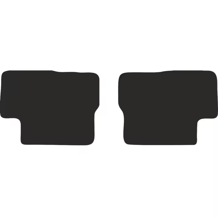 Alfombrillas traseras para Nissan Micra K12 hatchback 2002-2010 - 1