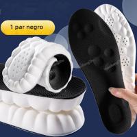 1 par 4D Zapatos suaves plantas para pies Fascitis Plantar Plantilla Arch soporte ortopedico inserciones Deportivas absorción de choque almohadillas de Zapatos - details 1