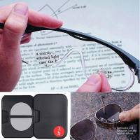 Lentes Bifocales De Silicona Líquida Para Lectura 2 Piezas Adhesivos Para Presbicia Reutilizables +1.5 Color Blanco Estilo Rectangular Unisex - details 2