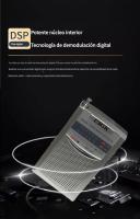 Radio FM AM de dos bandas, radio DSP de batería seca, radio portátil de bolsillo FM - details 1