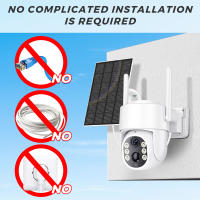 Cámara Solar Inalámbrica 4MP Exterior Con Detección De Humanos Y Zoom Digital 4X Panel Solar Y Batería ICSEE Para Seguridad Doméstica WIFI - details 11