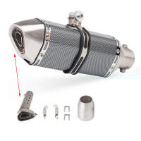 Escape De Motos Universal 51mm Silenciador Modificado De Acero Inoxidable Para Honda Z900 MT07 NK400 Ninja250 R3 - details 3