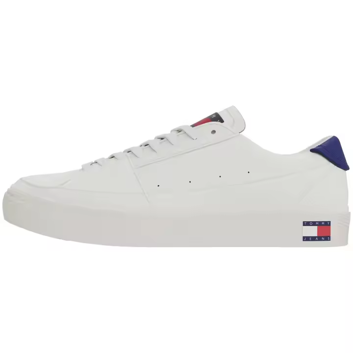 Zapatillas Tommy Hilfiger Tjm Vulcanized Leather para hombre en color blanco - 1